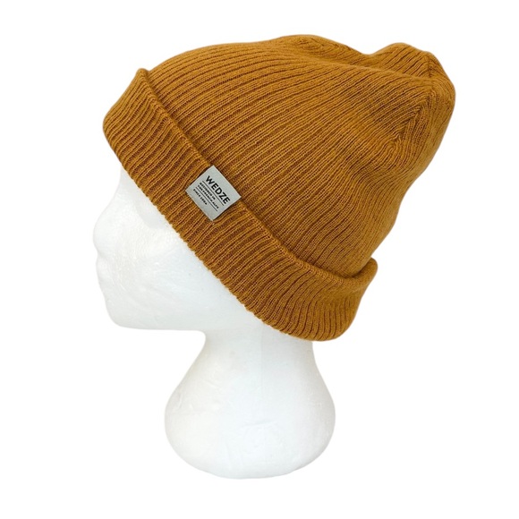 Wedze Ski Beanie - Fisherman in Golden Brown - Picture 3 of 14